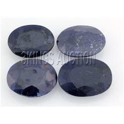 188.21ctw SapphireOvalCutLooseGemstone lotof4