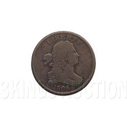 Early Type Half Cent 1800-1808 G-VG