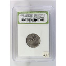 2005-D 5 CENTS OCEAN view - Commemorative Issue