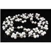 Image 2 : 885.00CTW Black&White Freshwater Pearl Necklace