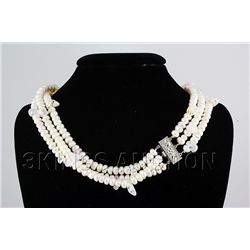 896.50CTW 20in. SIOPAO WHITE PEARL NECKLACE