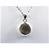 Image 1 : 25.ctw Prehnite Silver Pendant
