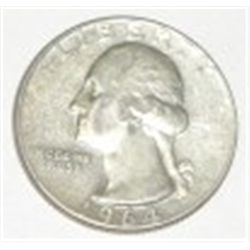 1964-D WASHINGTON SILVER QUARTER *NICE EARLY SILVER QUARTER!! QUARTER CAME OUT OF SAFE!!