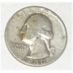1940-S WASHINGTON SILVER QUARTER *RARE KEY DATE SILVER QUARTER!! QUARTER CAME OUT OF SAFE!!