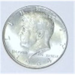 1964-D KENNEDY SILVER HALF DOLLAR *RARE MS HIGH GRADE!!