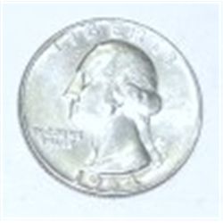1964-D WASHINGTON SILVER QUARTER DOLLAR *RARE EARLY MS HIGH GRADE QUARTER!!