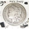 Image 1 : 1903-S MORGAN SILVER DOLLAR RED BOOK VALUE IS $1100.00 *EXTREMELY RARE KEY DATE EXTRA FINE GRADE*!!