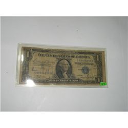 1935 SERIES A $1 SILVER CERTIFICATE SERIAL #S59904658B *NICE EARLY U.S. BILL!!
