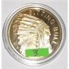 2010 1/2oz 24K GOLD .100 MILLS COIN *SITTING BULL* MINT CONDITION!!
