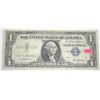 1957 SERIES $1 SILVER CERTIFICATE BILL SERIAL #V17428866A *NICE EARLY U.S. BILL*!!