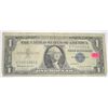 Image 1 : 1957 SERIES B $1 SILVER CERTIFICATE BILL SERIAL #V73331883A *NICE EARLY U.S. BILL*!!