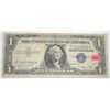 1957 SERIES A $1 SILVER CERTIFICATE BILL SERIAL #P14360882A *NICE EARLY U.S. BILL*!!