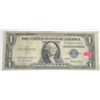 1935 SERIES F $1 SILVER CERTIFICATE BILL SERIAL #V55024215I *NICE EARLY U.S. BILL*!!