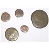 Image 1 : 5 TOATAL ANCIENT COINS ALL BRONZE *ALL FOR 1 MONEY*!!