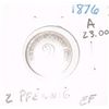 Image 1 : 1876 2 PFENNIG COIN WORLD BOOK VALUE IS $23.00 *RARE EXTRA FINE GRADE*!!