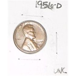1956-D LINCOLN WHEAT PENNY *RARE UNC HIGH GRADE*!!