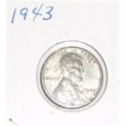 1943 LINCOLN STEEL WAR WHEAT PENNY!!