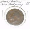 1924 GREAT BRITAIN HALF PENNY *VERY GOOD GRADE*!!
