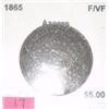 1865 RARE $5.00 AZORES *FINE/VERY FINE GRADE 2.2.3*!!