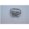 Image 1 : 23.5 CTW CZ RING .925 STERLING SILVER