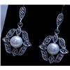 Image 1 : 31.45 CTW PEARL ANTIQUE LOOKING JEWELRY .925 STERLING S