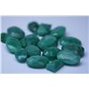 Image 1 : 171.00CTW AFRICAN EMERALD MIX SHAPES LOOSE STONES (16)