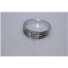 Image 1 : 16.4 CTW CZ RING .925 STERLING SILVER