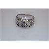 Image 1 : 14.8 CTW CZ RING .925 STERLING SILVER