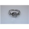 Image 1 : 15.1 CTW CZ RING .925 STERLING SILVER