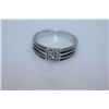 Image 1 : 17.3 CTW CZ RING .925 STERLING SILVER