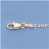 Image 1 : Genuine 16" 14k  Gold-Yellow 1.4mm Figaro Chain 2.4g