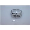 Image 1 : 18.7 CTW CZ RING .925 STERLING SILVER