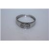 Image 1 : 13.2 CTW CZ RING .925 STERLING SILVER