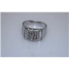 Image 1 : 16.4 CTW CZ RING .925 STERLING SILVER