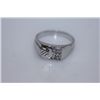 Image 1 : 18.3 CTW CZ RING .925 STERLING SILVER