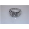 Image 1 : 18.6 CTW CZ RING .925 STERLING SILVER