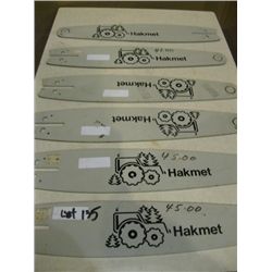6 HAKMET REPLACEMENT CHAIN BARS