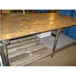 4'X8'STEEL WORK BENCH