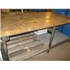 Image 1 : 4'X8'STEEL WORK BENCH