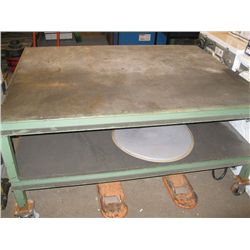 48"X62" STEEL WORK BENCH