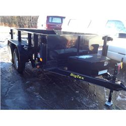 2012 BIG TEX DUMP TRAILER, 70SR VIN: 16VDX1026C2E37022,