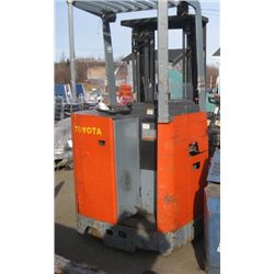 TOYOTA REACH IN/OUT ELECTRIC FORKLIFT MD GFBR13