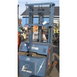 BLUE GIANT ELECTRIC WALK BEHIND FORKLIFT MD NA-130, SN 14436