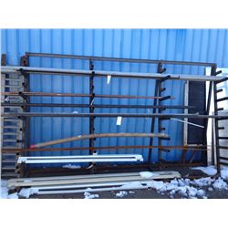 MISC METAL AND PLASTIC ON RACK