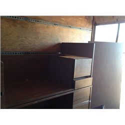 2 OFFICE DESKS & TABLE