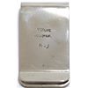 Image 2 : Navajo 12k Gold Fill over Sterling Silver Buffalo Money Clip - Rogers Jones