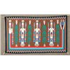 Image 1 : Navajo Multi-Color Yebechii Design Rug - Tina Begay