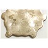 Image 2 : Old Pawn Zuni Mother of Pearl Inlay Flower Sterling Silver Pendant - Anselm Wallace