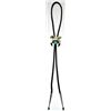 Image 2 : Zuni Multi-Stone Crescent Sterling Silver Bolo Tie - Lena Quandelacy