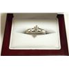 Image 1 : Dead Pawn Non-Native Diamond 10k White Gold Women's Ring - AM